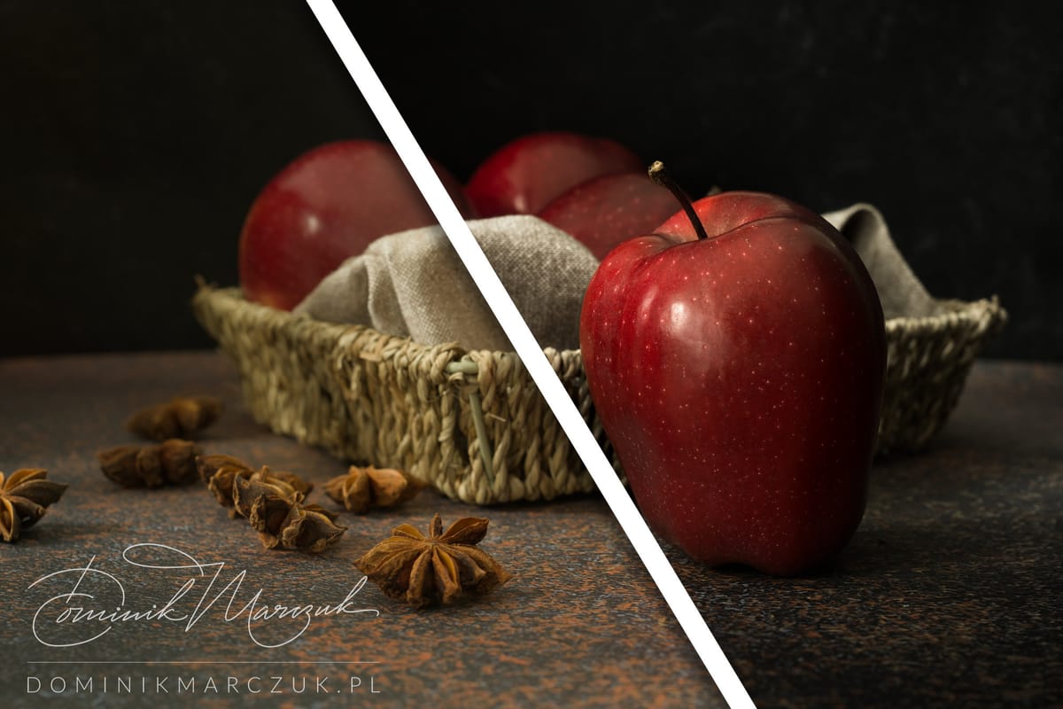 Still Life Study: Apples